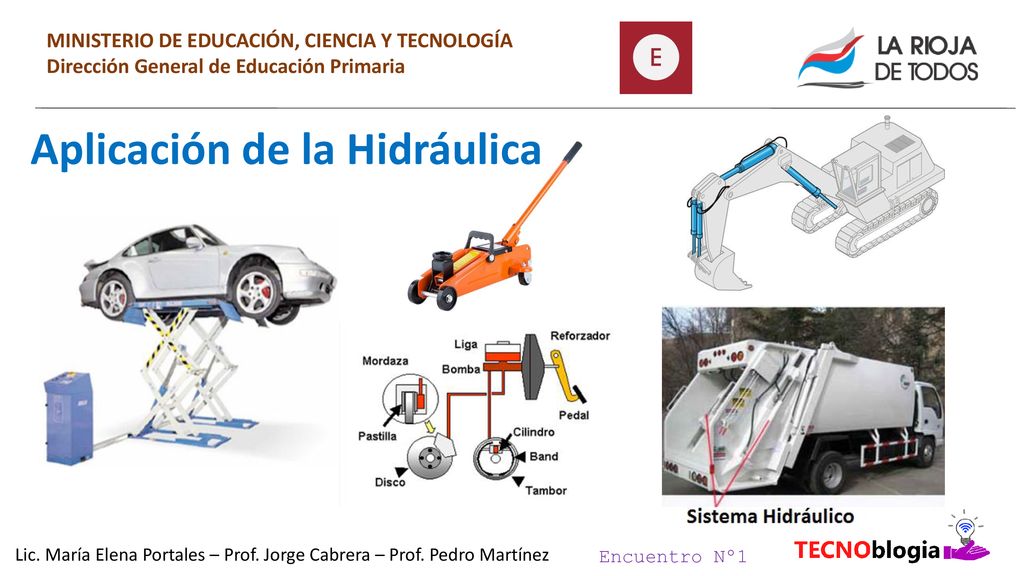 Lic. María Elena Portales – Prof. Jorge Cabrera – Prof. Pedro Martínez
