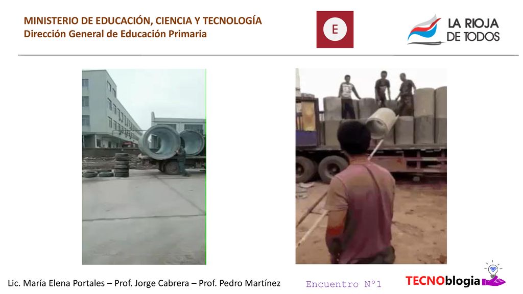 Lic. María Elena Portales – Prof. Jorge Cabrera – Prof. Pedro Martínez