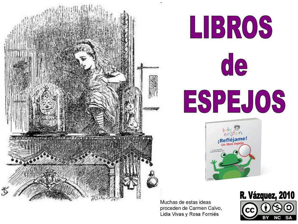 LIBROS de ESPEJOS R. Vázquez, 2010 Muchas de estas ideas