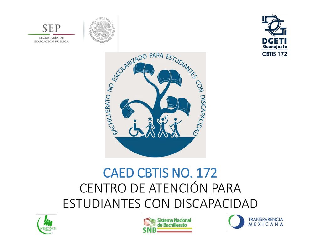CAED CBTIS NO. 172 CENTRO DE ATENCIÓN PARA ESTUDIANTES CON DISCAPACIDAD