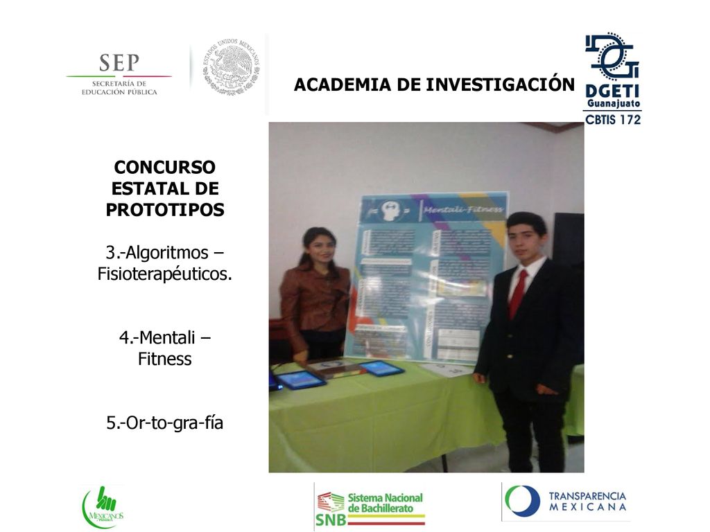 ACADEMIA DE INVESTIGACIÓN CONCURSO ESTATAL DE PROTOTIPOS