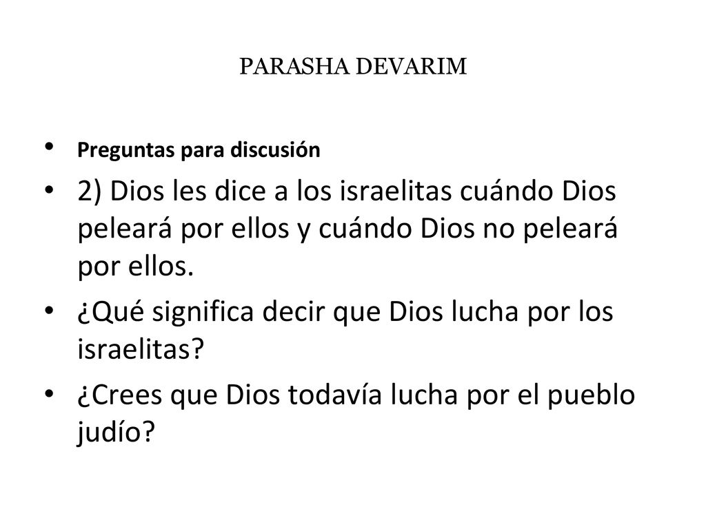 ¿Qué significa decir que Dios lucha por los israelitas