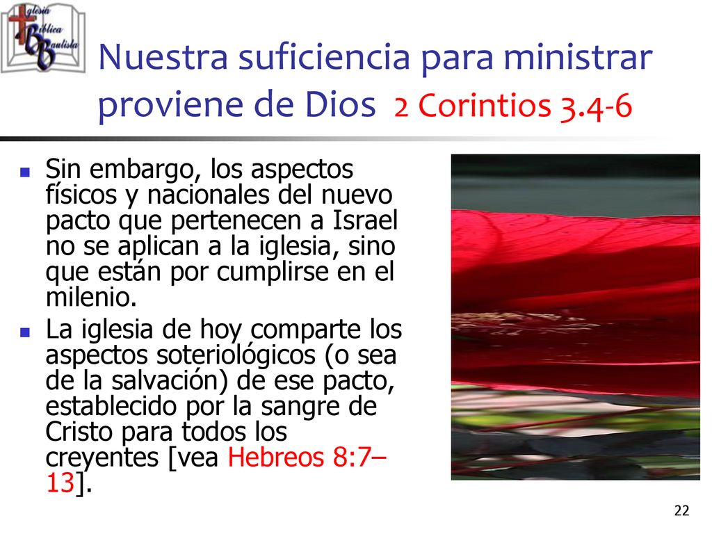 Nuestra suficiencia para ministrar proviene de Dios 2 Corintios 3.4-6