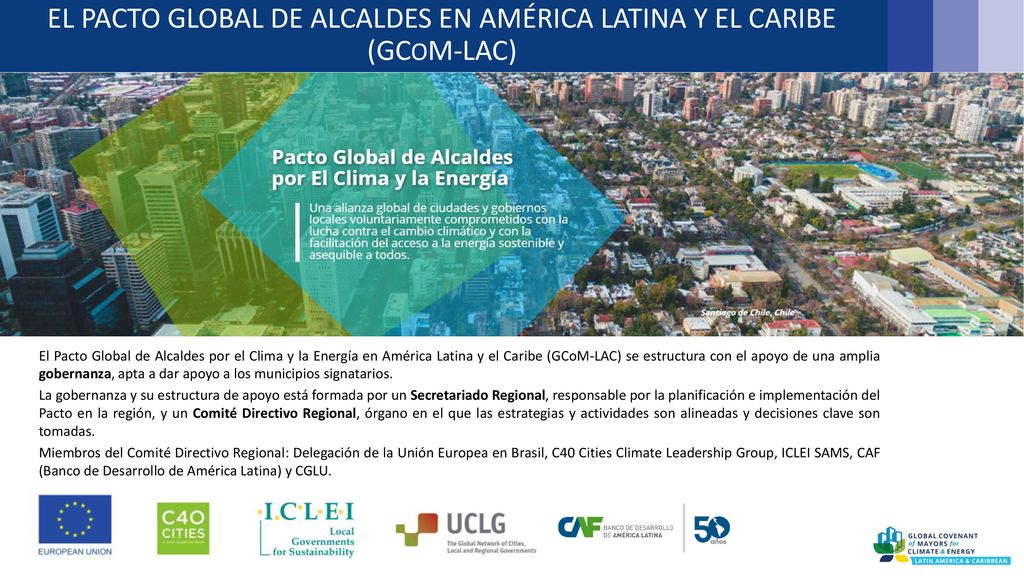 EL PACTO GLOBAL DE ALCALDES en América latina y el caribe (GCoM-lac)