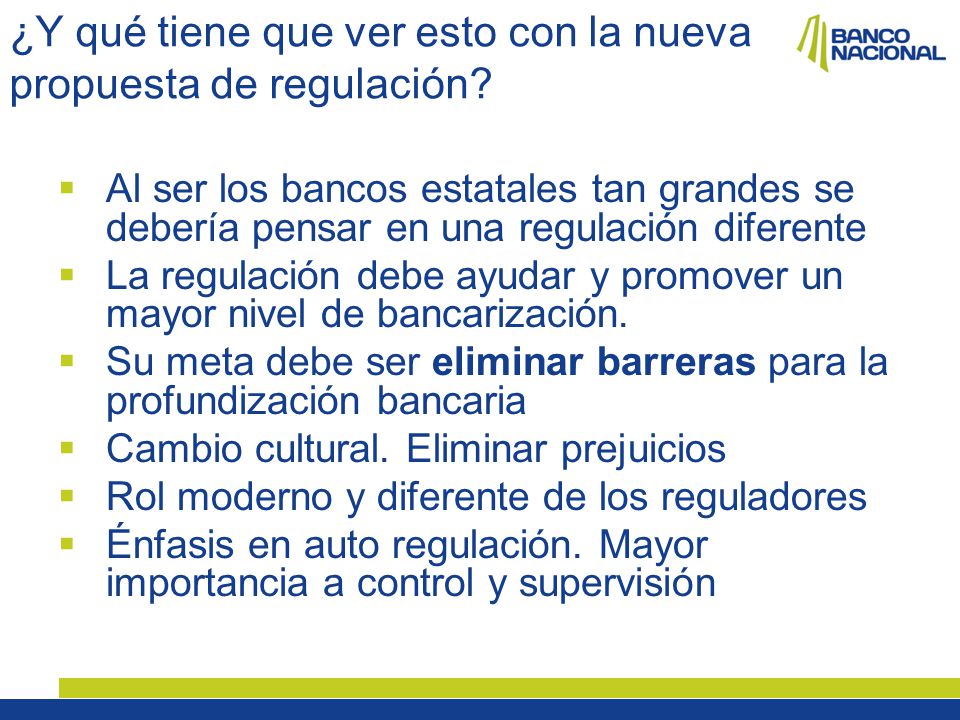 ¿Y qué tiene que ver esto con la nueva propuesta de regulación