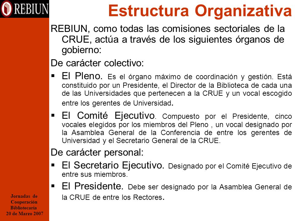 Estructura Organizativa