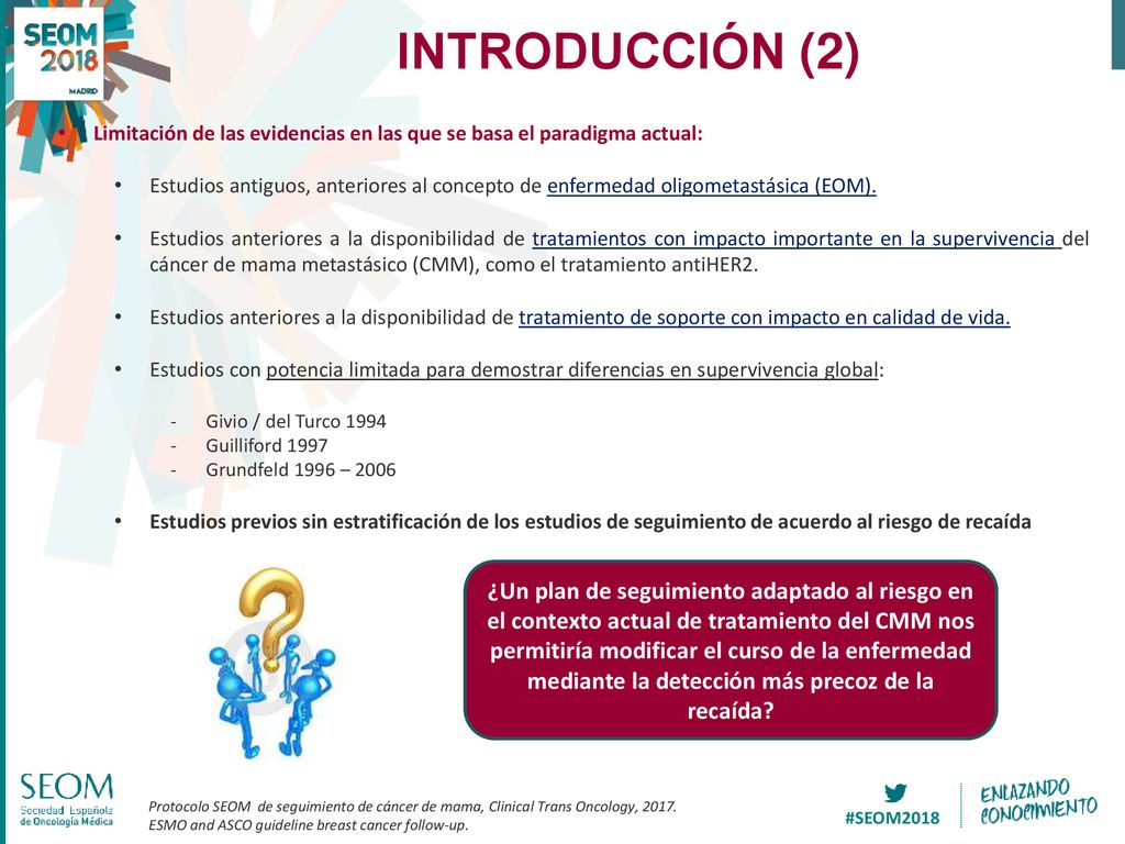 INTRODUCCIÓN (2) Limitación de las evidencias en las que se basa el paradigma actual:
