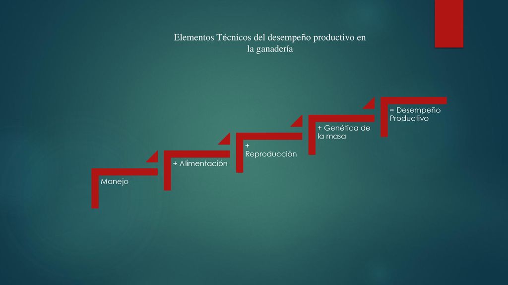 Elementos Técnicos del desempeño productivo en la ganadería