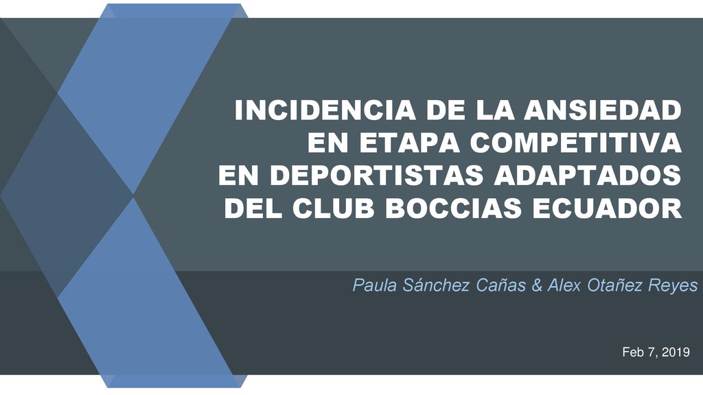 Paula Sánchez Cañas & Alex Otañez Reyes Feb 7, 2019