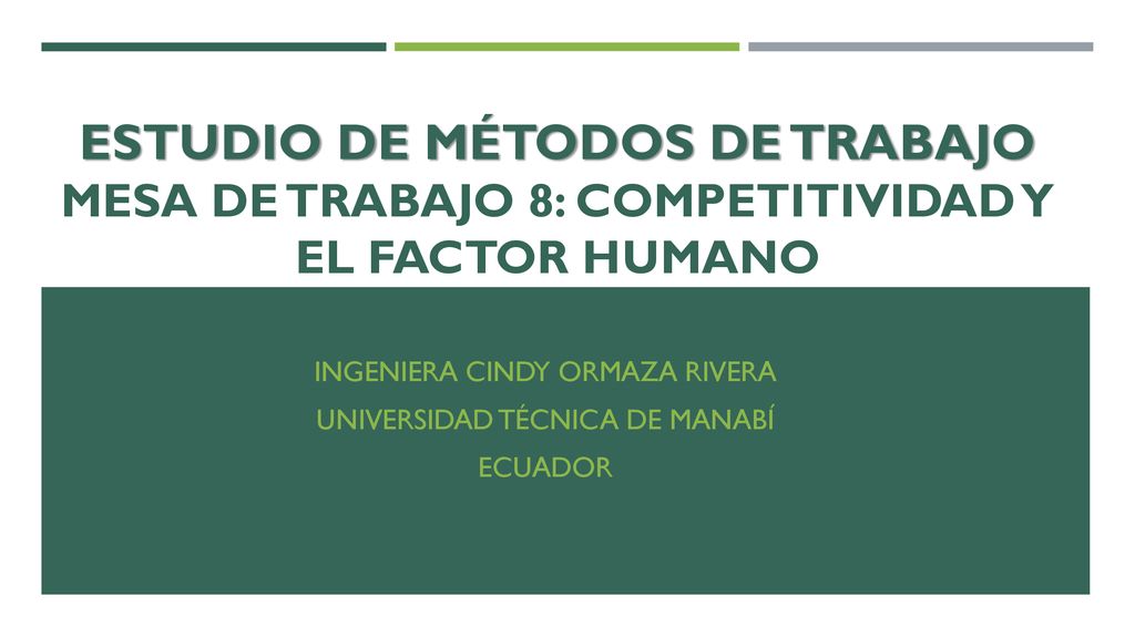 Ingeniera Cindy ormaza rivera Universidad técnica de Manabí ecuador