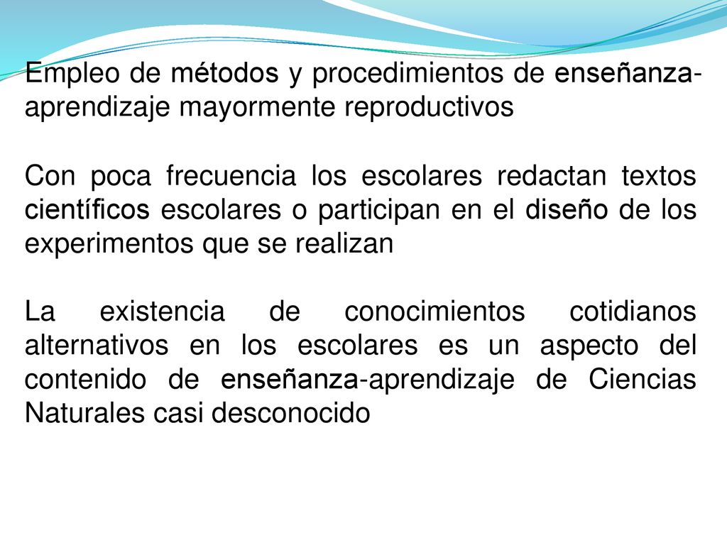 Empleo de métodos y procedimientos de enseñanza-aprendizaje mayormente reproductivos