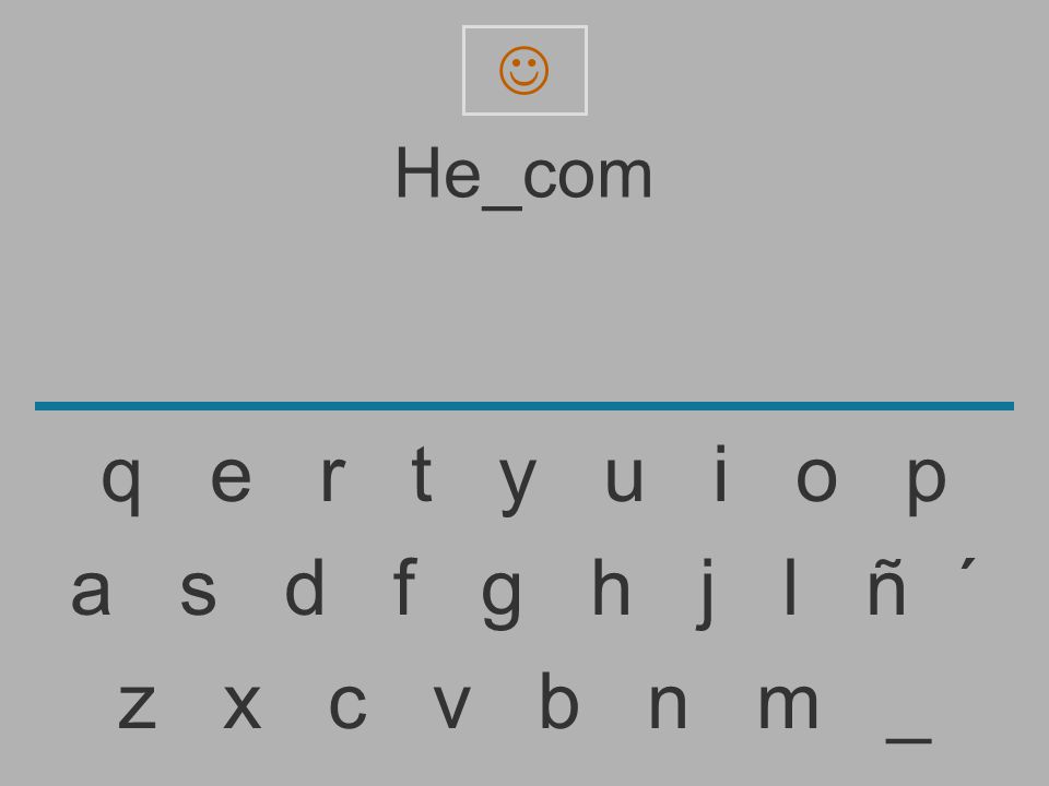  He_com. q e r t y u i o p.