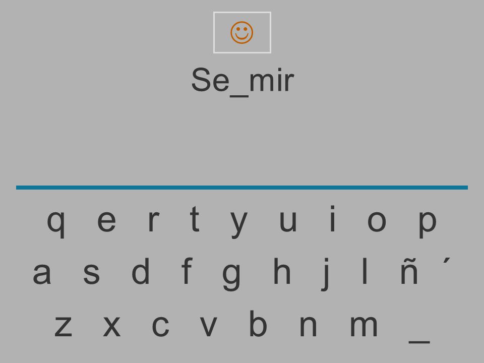  Se_mir. q e r t y u i o p.