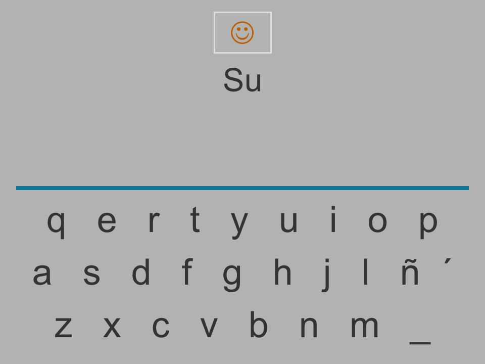  Su. q e r t y u i o p.