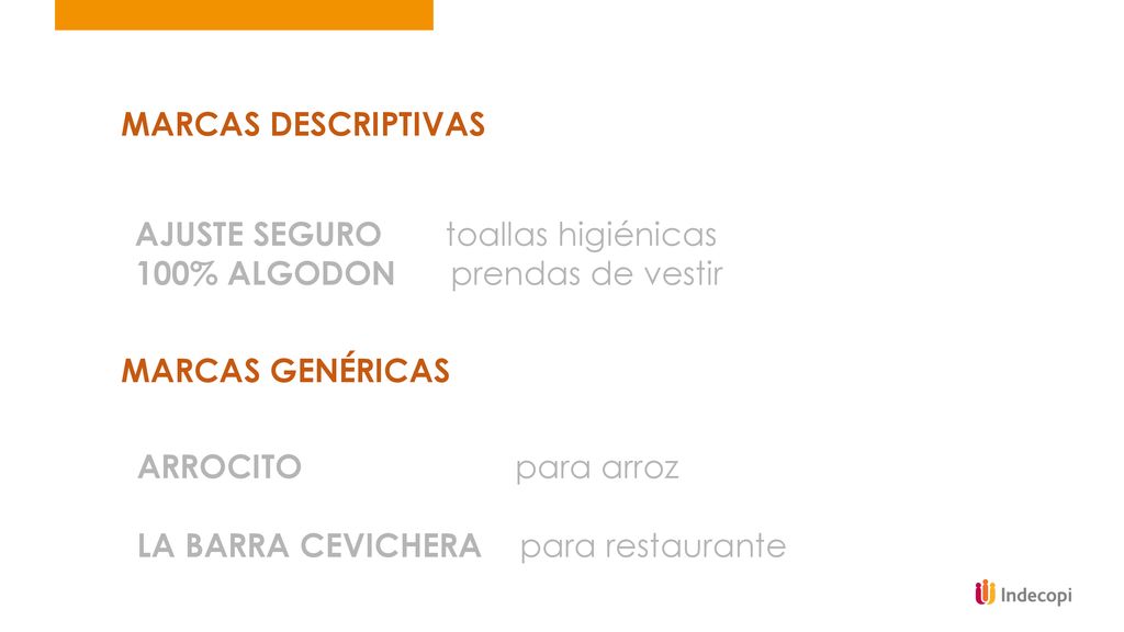 MARCAS DESCRIPTIVAS AJUSTE SEGURO toallas higiénicas. 100% ALGODON prendas de vestir. MARCAS GENÉRICAS.