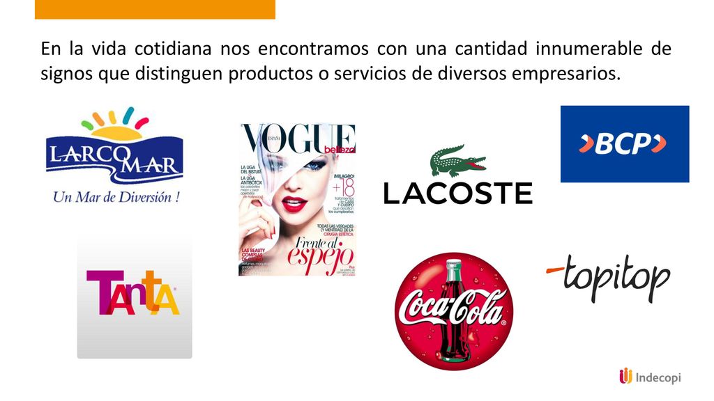 En la vida cotidiana nos encontramos con una cantidad innumerable de signos que distinguen productos o servicios de diversos empresarios.