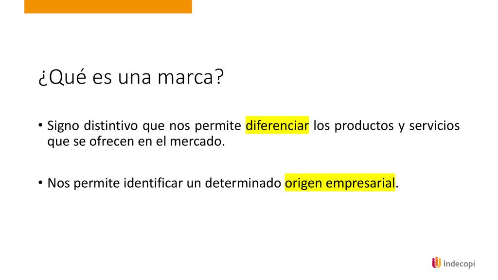 ¿Qué es una marca Signo distintivo que nos permite diferenciar los productos y servicios que se ofrecen en el mercado.