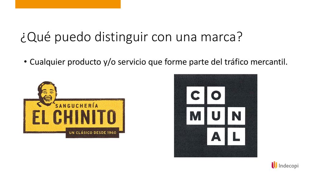 ¿Qué puedo distinguir con una marca