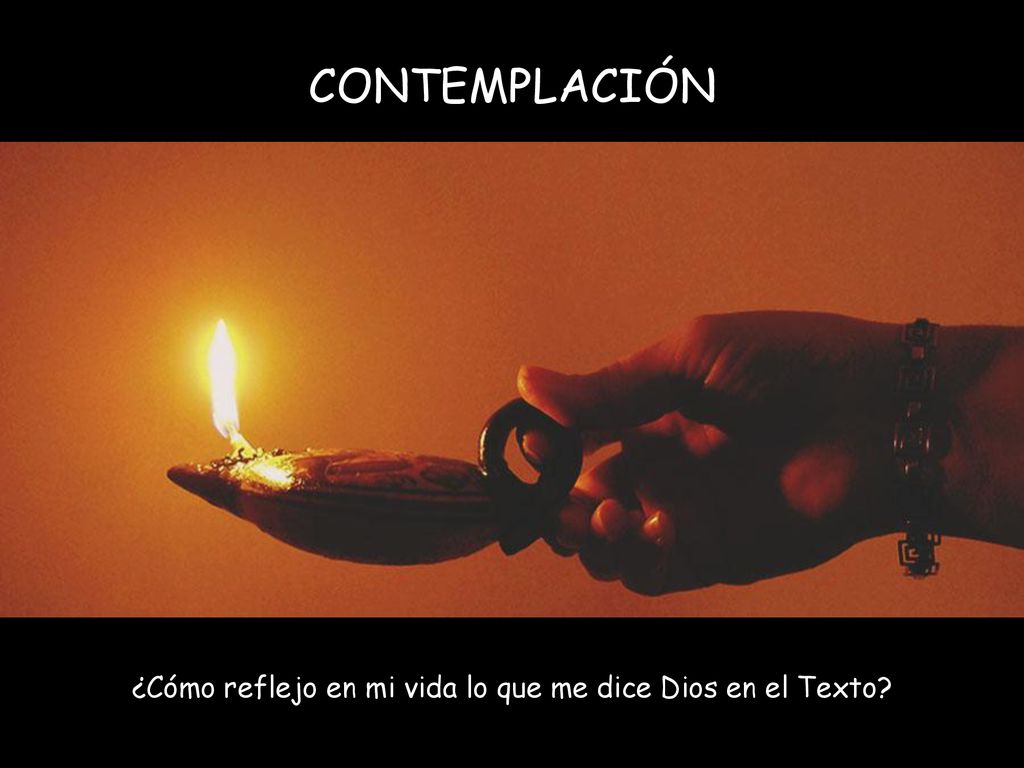 ¿Cómo reflejo en mi vida lo que me dice Dios en el Texto
