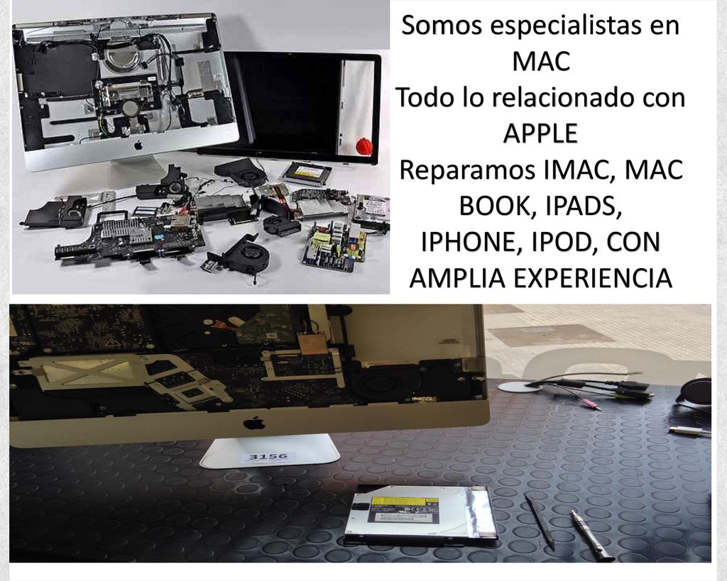 Somos especialistas en MAC Todo lo relacionado con APPLE