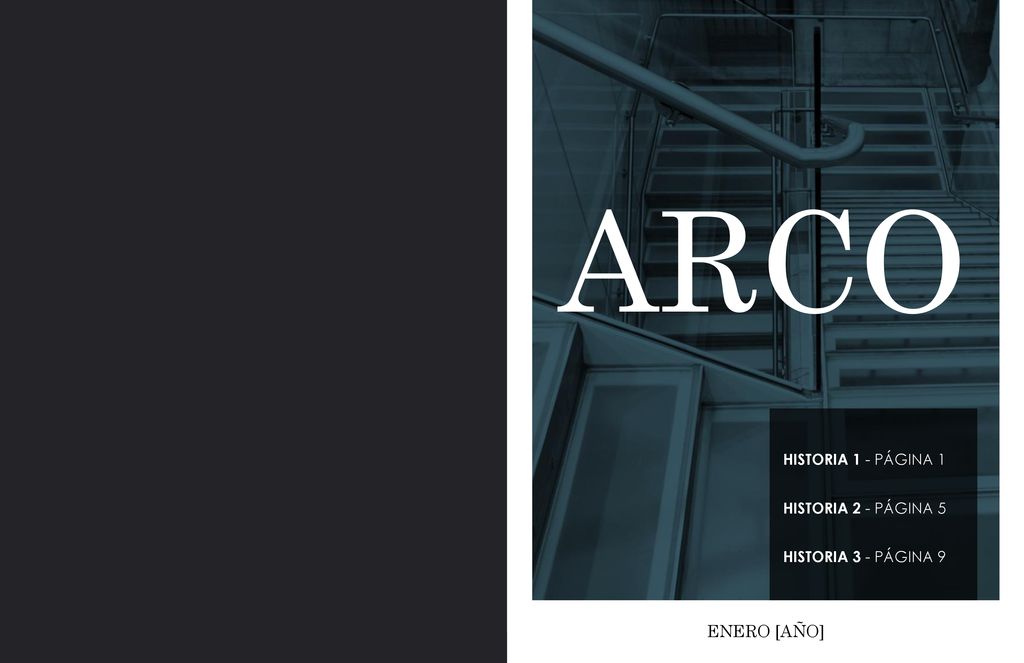ARCO Portada ENERO [AÑO] HISTORIA 1 - PÁGINA 1 HISTORIA 2 - PÁGINA 5