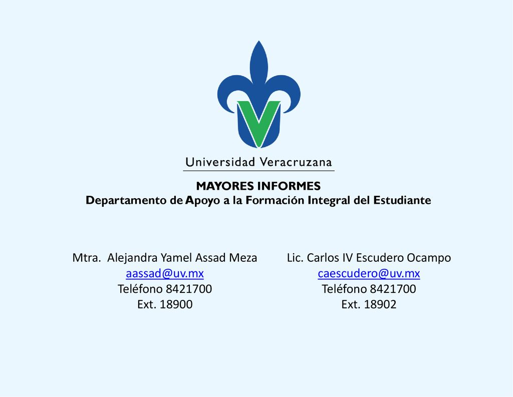 Departamento de Apoyo a la Formación Integral del Estudiante