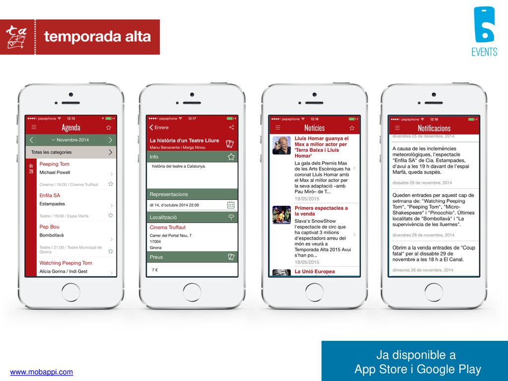 App Amics de les Arts Ja disponible a App Store i Google Play