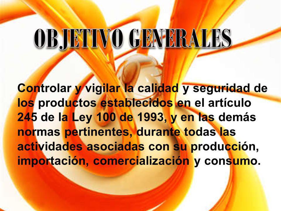 OBJETIVO GENERALES