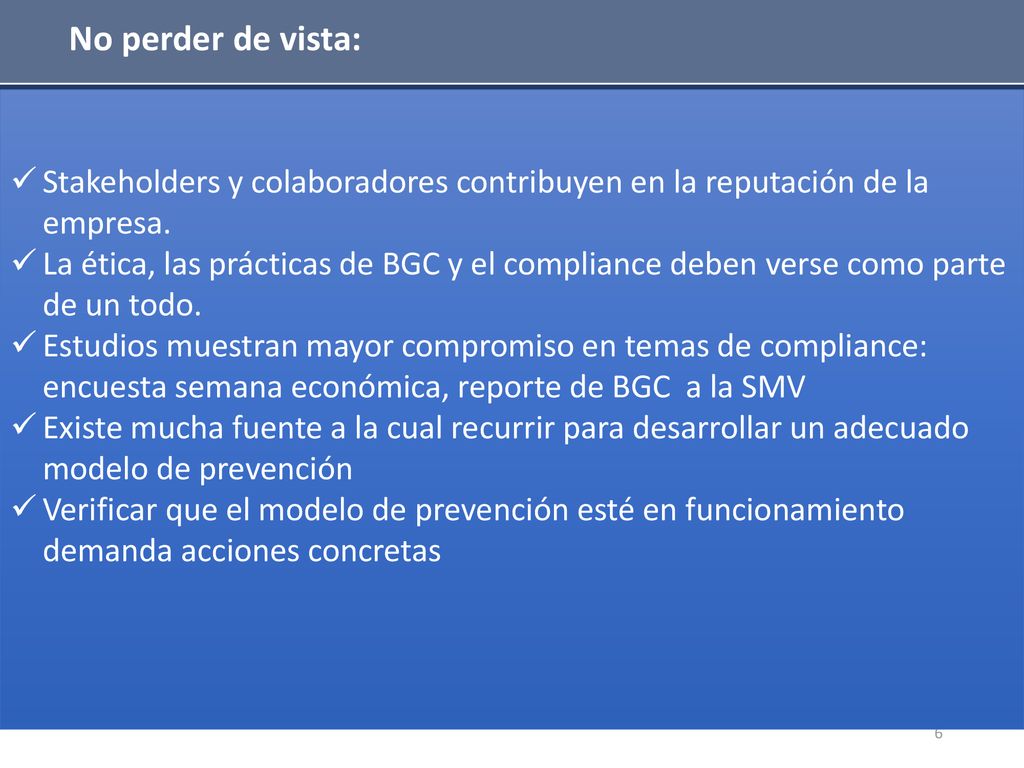 No perder de vista: Stakeholders y colaboradores contribuyen en la reputación de la empresa.