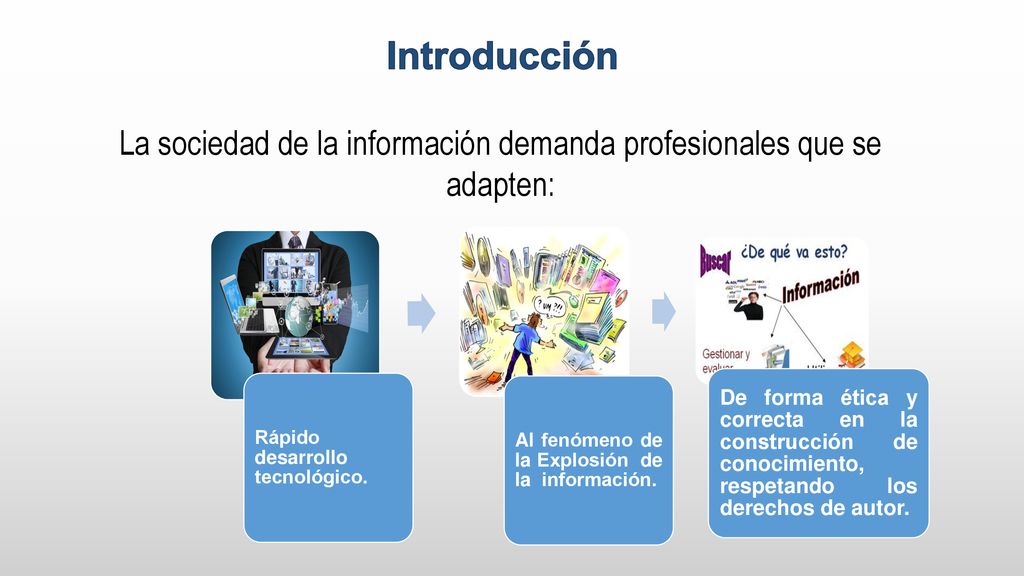 La sociedad de la información demanda profesionales que se adapten: