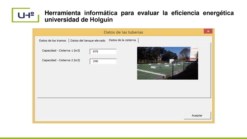 Herramienta informática para evaluar la eficiencia energética universidad de Holguín