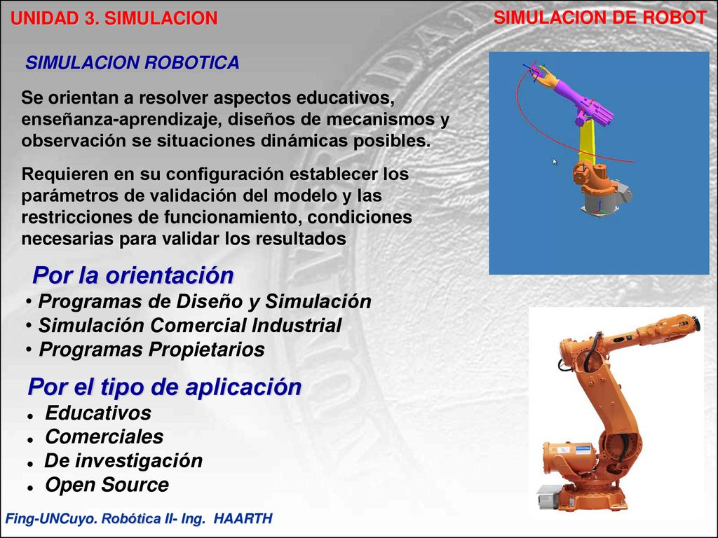 Por el tipo de aplicación