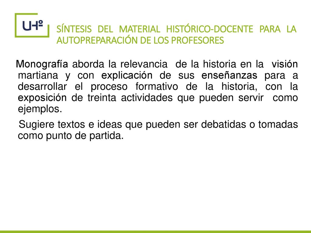 SÍNTESIS DEL MATERIAL HISTÓRICO-DOCENTE PARA LA AUTOPREPARACIÓN DE LOS PROFESORES