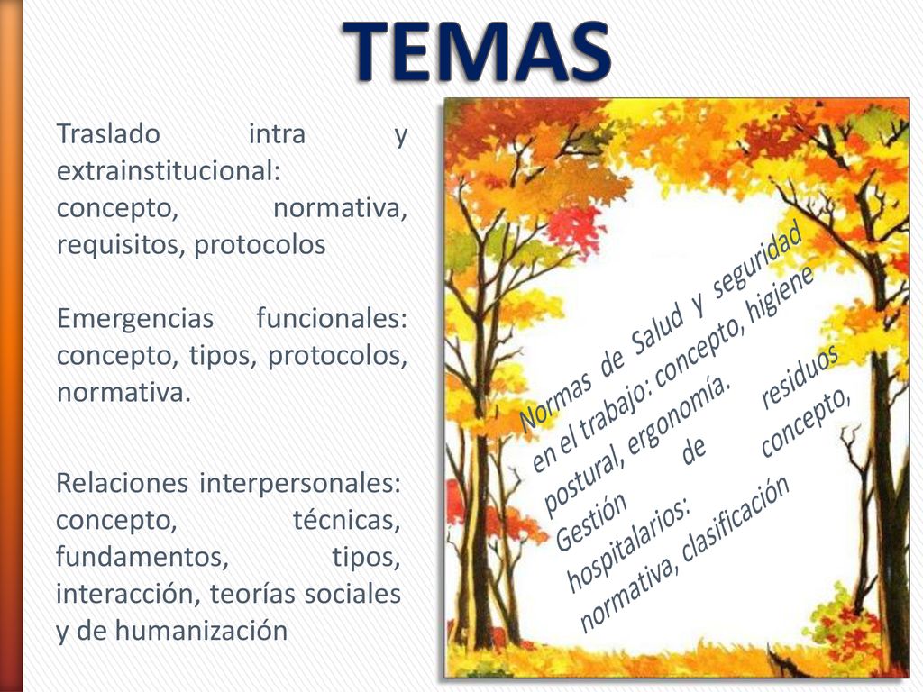 TEMAS Traslado intra y extrainstitucional: concepto, normativa, requisitos, protocolos.