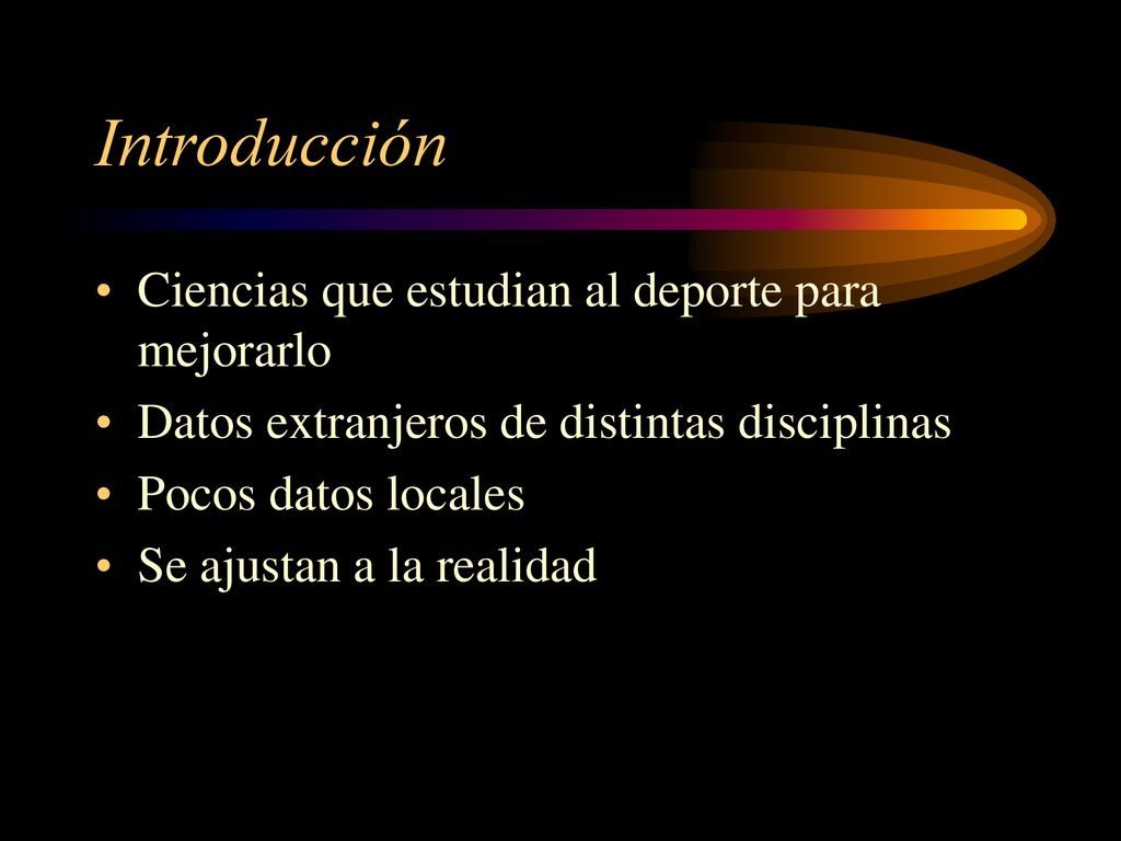 Introducción Ciencias que estudian al deporte para mejorarlo
