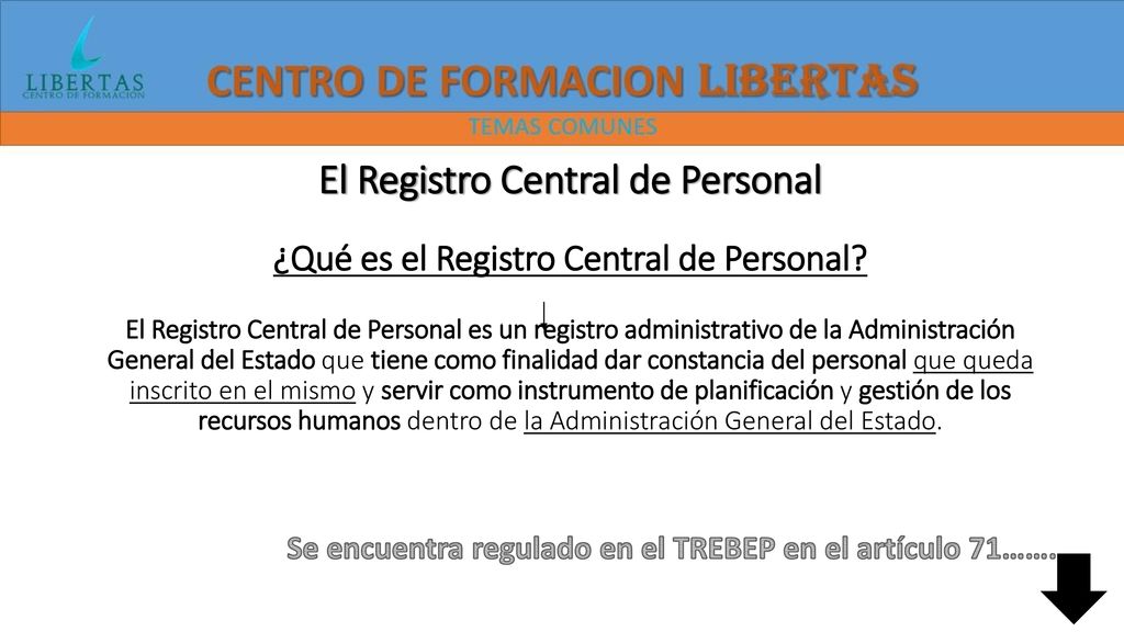 Se encuentra regulado en el TREBEP en el artículo 71…….