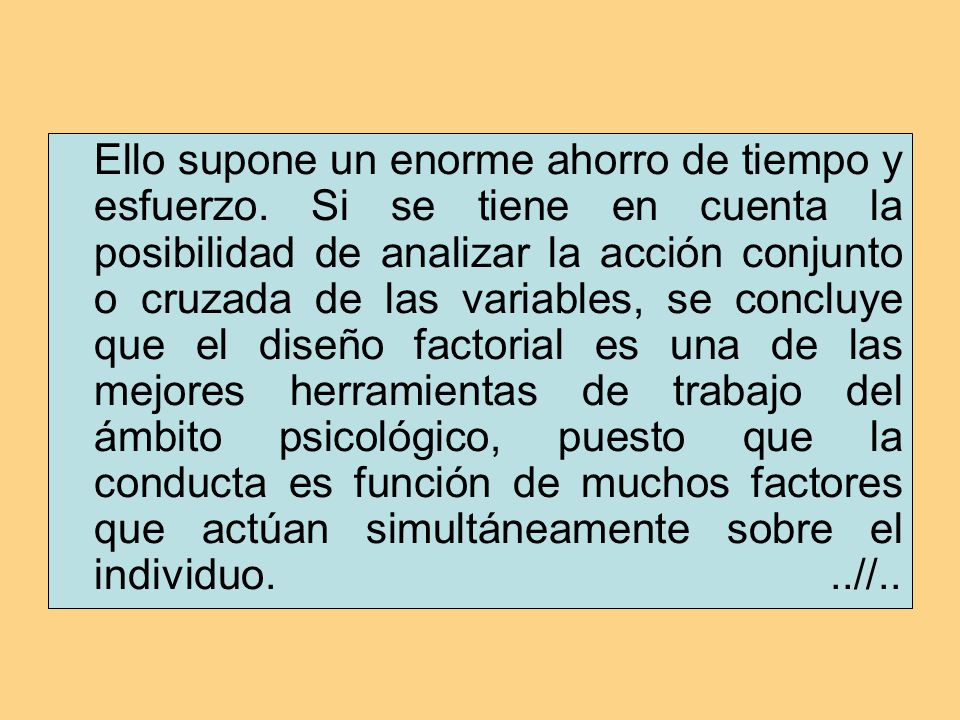 Ello supone un enorme ahorro de tiempo y esfuerzo