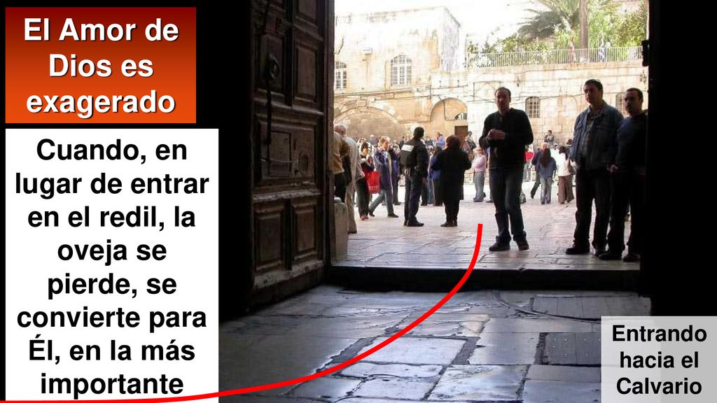 El Amor de Dios es exagerado Entrando hacia el Calvario