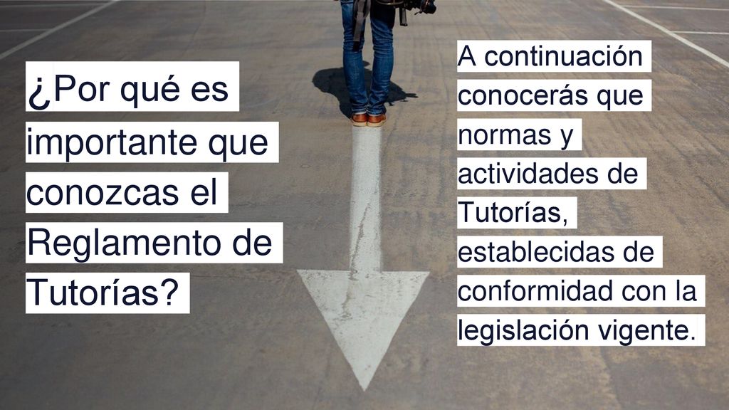 ¿Por qué es importante que conozcas el Reglamento de Tutorías