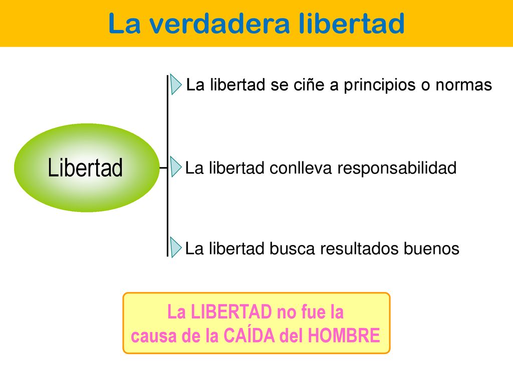 La LIBERTAD no fue la causa de la CAÍDA del HOMBRE