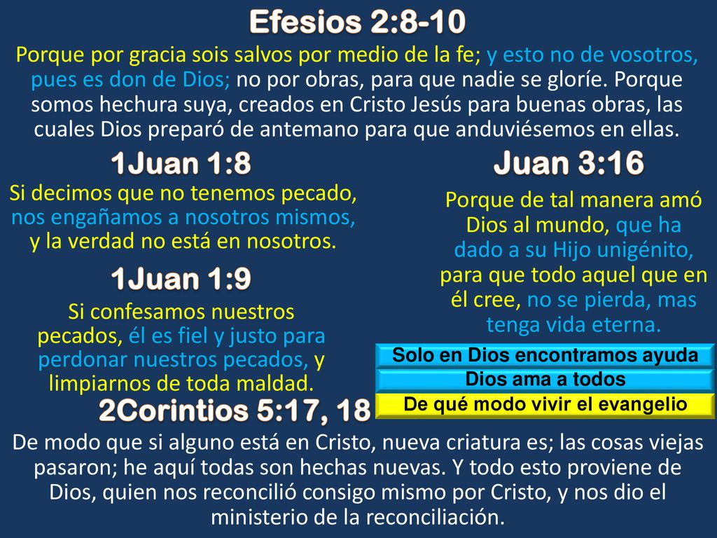 Solo en Dios encontramos ayuda De qué modo vivir el evangelio
