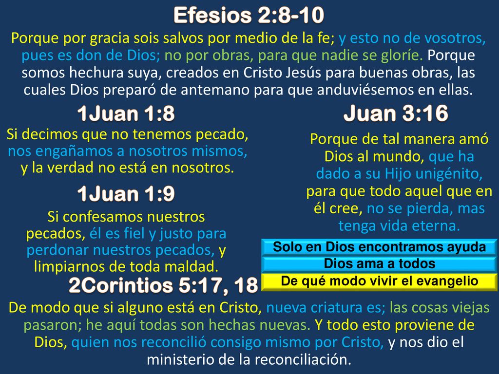 Solo en Dios encontramos ayuda De qué modo vivir el evangelio
