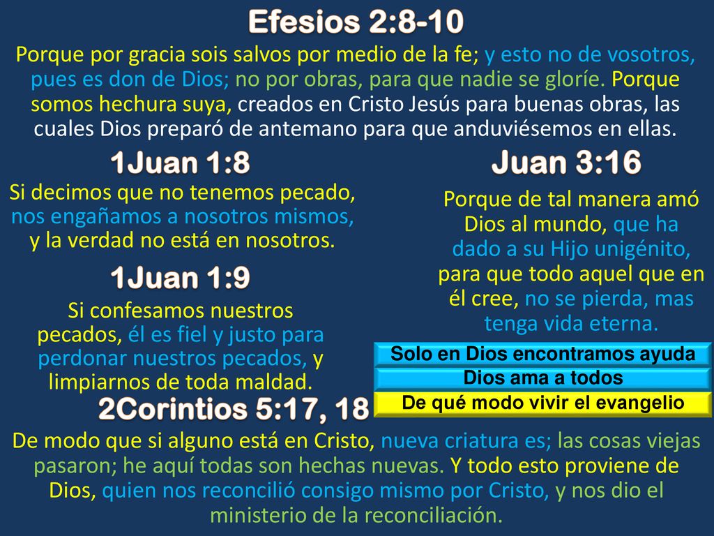 Solo en Dios encontramos ayuda De qué modo vivir el evangelio