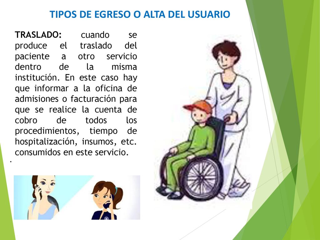 TIPOS DE EGRESO O ALTA DEL USUARIO