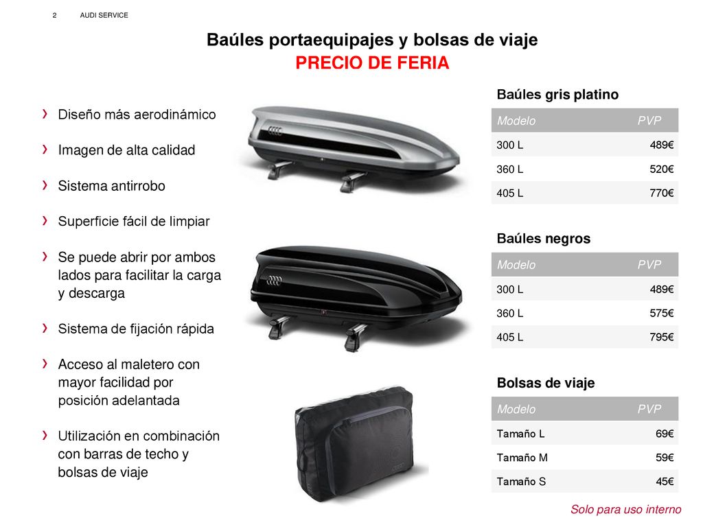 Baúles portaequipajes y bolsas de viaje PRECIO DE FERIA