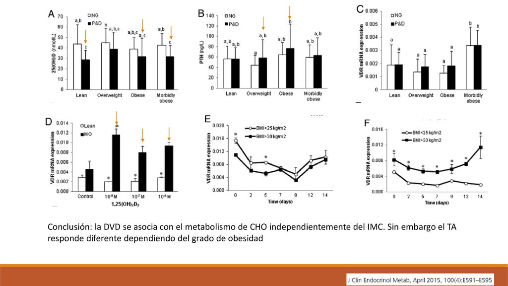 Conclusión: la DVD se asocia con el metabolismo de CHO independientemente del IMC.