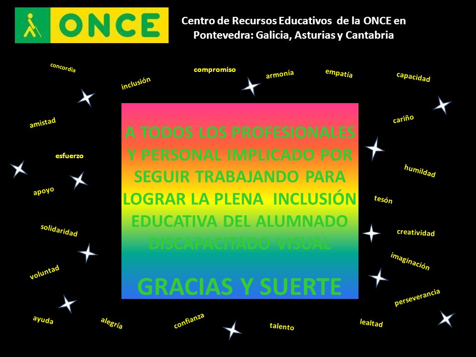 Centro de Recursos Educativos de la ONCE en Pontevedra: Galicia, Asturias y Cantabria