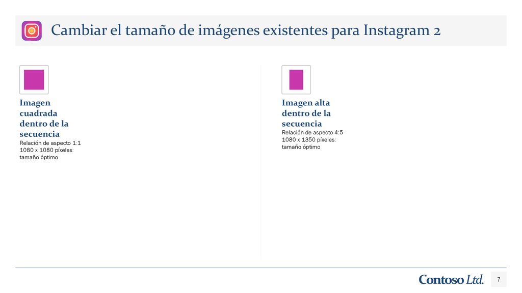 Cambiar el tamaño de imágenes existentes para Instagram 2