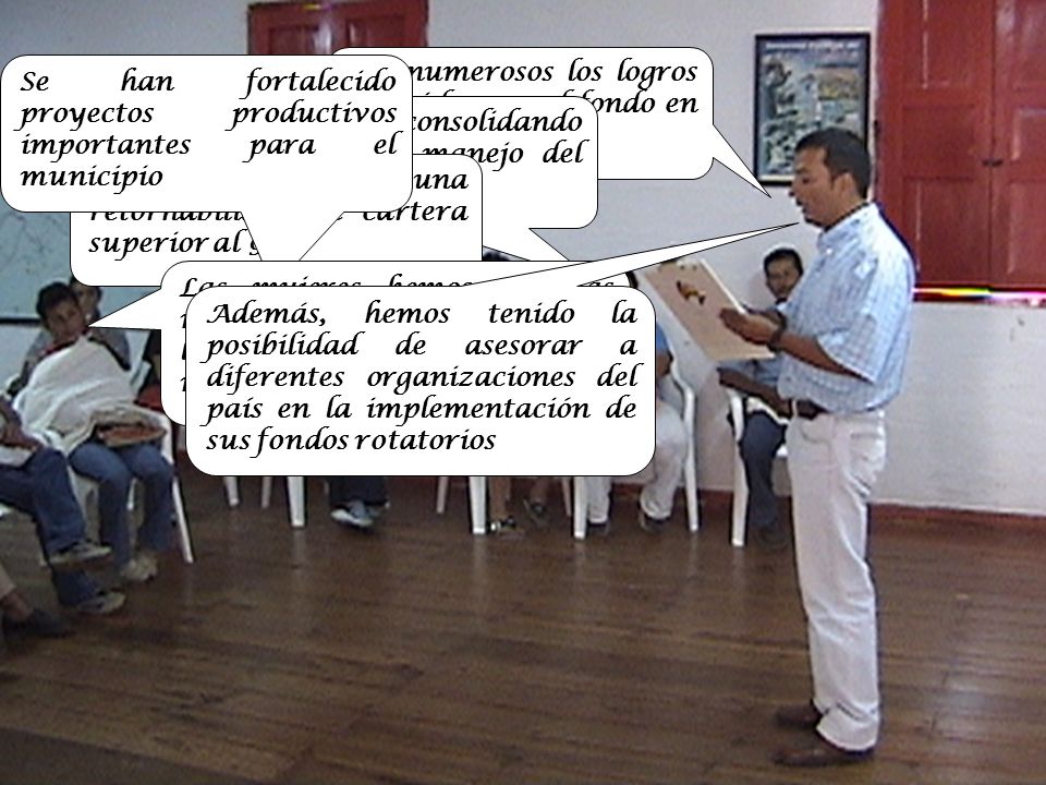 Son numerosos los logros obtenidos con el fondo en estos siete años