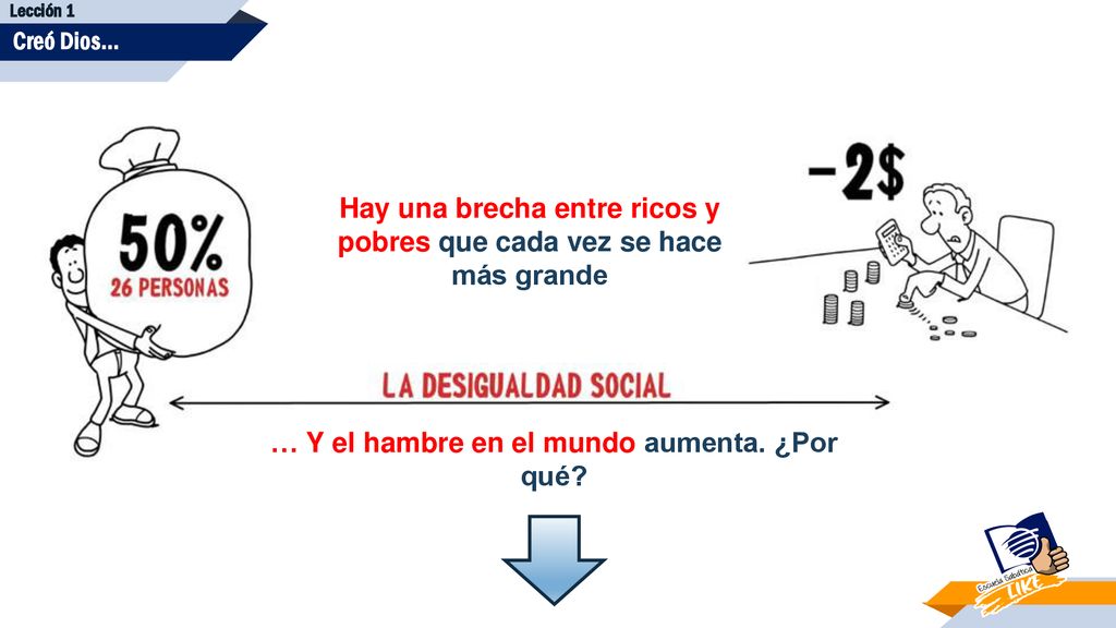 Hay una brecha entre ricos y pobres que cada vez se hace más grande